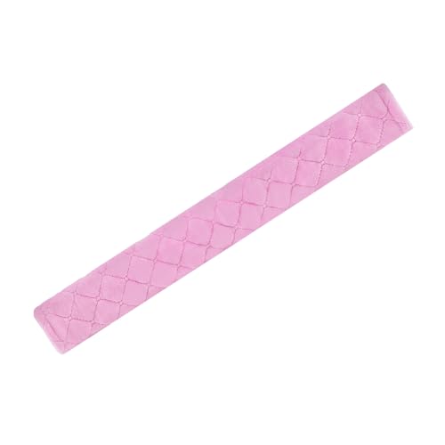 Amooca Soft Automotive Seat Belt Cover Seatbelt Shoulder Pad Neck Protector Cushions Universal Fit SUV Trucks Backpack Pink Extra Long 15.7in - color: Pink, size: 15.7in-1pc