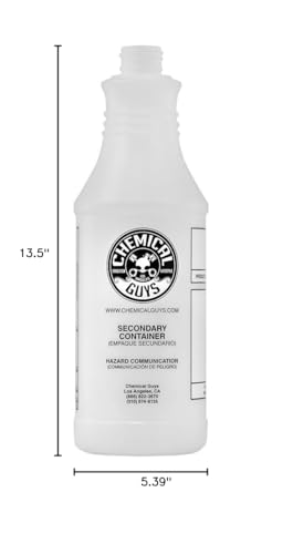 Chemical Guys ACC_130 Professional Chemical Guys Chemical Resistant Heavy Duty Bottle and Sprayer, 32 oz - style: Professional Sprayer