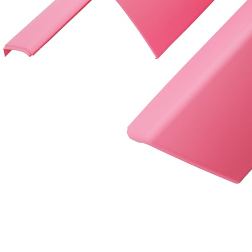 Barong for Tesla Cybertruck Accessoriess Interior Stickers Car Central Control Dashboard Panel Cover Trim Frame Decal Pink 2 Pieces - color: Central Control Dashboard Panel Cover 2pcs
