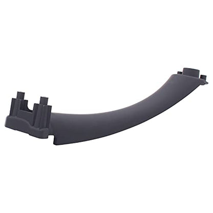 NewYall Black Interior Door Panel Handle Pull with Outer Trim Cover for BMW E90 E91 E92 E93 3 Series 320 323 325 328 330 335 Rear Left and Front Rear Right Side - color: Black