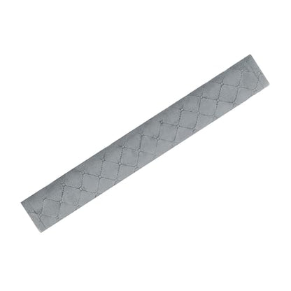 Amooca Soft Automotive Seat Belt Cover Seatbelt Shoulder Pad Neck Protector Cushions Universal Fit SUV Trucks Backpack Light Grey Extra Long 15.7in - color: Light Grey, size: 15.7in-1pc