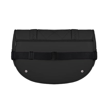 LUNDA Luxury Car Neck Pillow Car Travel Neck Rest Pillows Seat Cushion Support Napa Leather for Mercedes Benz S-Class headrest (Black - color: Black