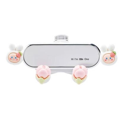 Car Cellphone Holder Cute Zodiac Rabbit Car Phone Holder Adorable Car Phone Holders Cute Phone Holders for Your Cars Phones Mount with Sturdy Air Vent Clip for All Smartphones - style: Zodiac Rabbit