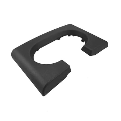Center Console Cover Cup Holder Armrest Replacement Pad Compatible with Ford F150 2004-2014 Black(Hard Plastic NOT Padded) - color: Black, size: <2004-2014>