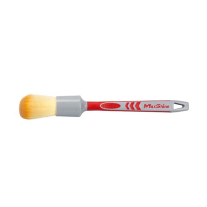 Maxshine Medium #12 Universal Ultra Soft Detailing Brush – Professional Brush for Interior, Exterior, Leather Seats, Engine Bay & Wheels – Premium Car Care Detailing Tool - size: Medium #12