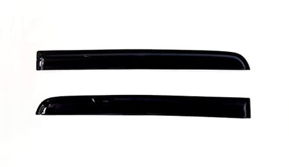 4Pcs Window Visors Vent Deflectors for Nissan Titan Crew Cab 2004-2015 Rain Guards Shade - size: Titan Crew Cab 2004-2015