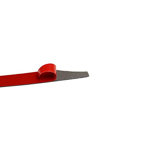 Red Durable Carbon Fiber Compatible with Toyota Camry 2018-2024 2019 2020 2021 2022 2023 Accessories Car Center Console S-Shaped Strip Interior Trim Sticker - color: Center Console Trim