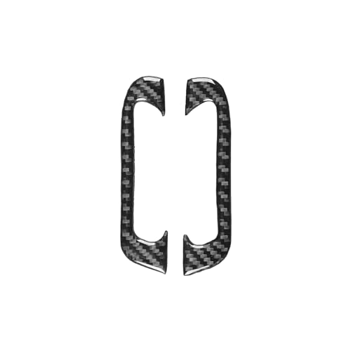 NVCNX Real Premium Carbon Fiber Accessories for Dodge Durango 2011-2020 2012 2013 2014 2015 2016 2017 2018 2019 Car Inner A Pillar Post Air Vent Cover Interior Trim Sticker Decal 2PCs - color: 2011-2020 Inner A Pillar Post Air Vent Trim
