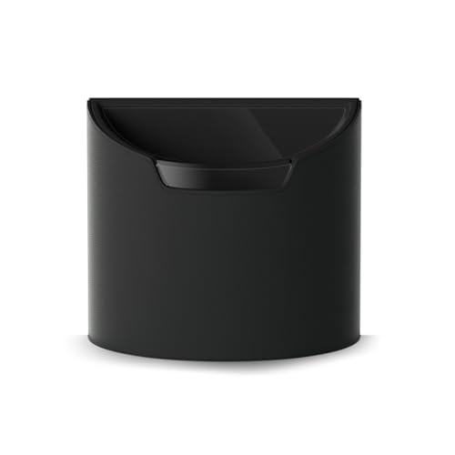 Leakproof Car Trash Can,Mini Car Trash Bin for SUV and Truck,Small Removable Liner Garbage Can,Waterproof Automotive Trash Can for Vehicle,Home,Office,Multipurpose,Easy to Clean (Black) - color: Black