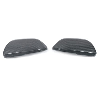 for Volkswagen Atlas 2018 2019 2020 2021 2022 2023 Atlas Cross Sport Side Rearview Mirror Cover, Carbon Fiber Pattern Auto Exterior Atlas Accessories - size: SIDE MIRROR COVER-2PCS