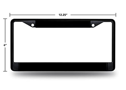 Rico Industries NBA Standard Chrome License Plate Frame
