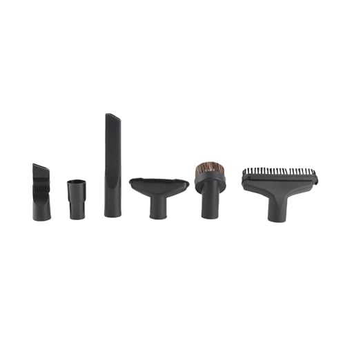 Car Vacuum Vacuum Cleaner Accessories Replacement Brush Nozzle Kit – 6pcs for Floor, Sofa, Car – Universal Attachments with 32mm to 35mm Adapter