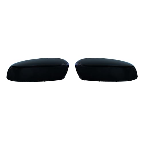 AtticZone Side Mirror Caps Covers Compatible with GMC Sierra Yukon, Chevrolet Silverado Suburban 1500 2500 3500 HD Avalanche Tahoe 2007-2013, Glossy Black - color: Glossy Black