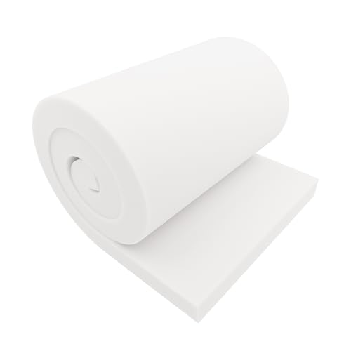 GoTo Foam 2" Height x 24" Width x 72" Length 43ILD (Firm) Upholstery Cushion Made in USA (Pack of 2) - color: Firm, size: 2x24x72 (Pack of 2)