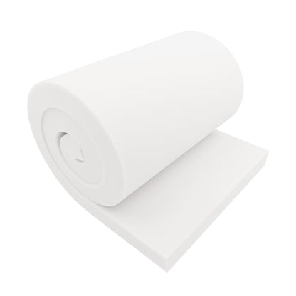 GoTo Foam 2" Height x 24" Width x 72" Length 43ILD (Firm) Upholstery Cushion Made in USA - color: Firm, size: 2x24x72