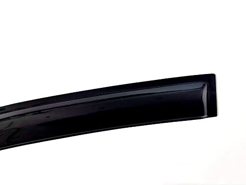 4Pcs Window Visors Vent Deflectors for Acura MDX 2014-2021 Rain Guards Shade - size: MDX 2014-2021