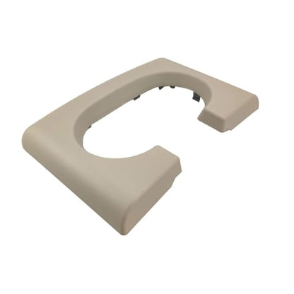 Center Console Cover Cup Holder Armrest Replacement Pad Compatible with Ford F150 2004-2014 Brown(Hard Plastic NOT Padded) - color: Brown, size: <2004-2014>