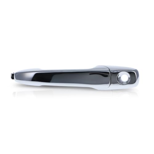 For Lincoln MKX 2007 2008 2009 2010 Exterior Door Handle Front, Driver Side Chrome | With Key Hole| Trim:All Submodels