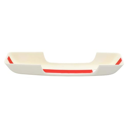 Oxford White Exterior Door Handle Covers Trim Set for Ford F-150 Bronco 2021-2024 F-250 F-350 F-450 F-550 Super Duty 2023 2024 w/ 2 Smart Keyholes Front Rear Left and Right Side
