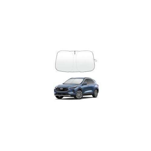 2026 Upgrade Front Windshield Sunshade fit for Ford Escape 2020-2025 2026 Reflector Foldable Car Shade Automotive Windshield Sunshades for Ford Escape Windshield Sun Shade |Keeps Your Vehicle Cool| - size: For Ford Escape 20-26