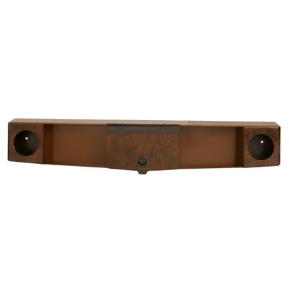 Buggies Unlimited Universal Golf Cart Dash Tray/Organizer | Woodgrain Finish | Compatible with Most Models