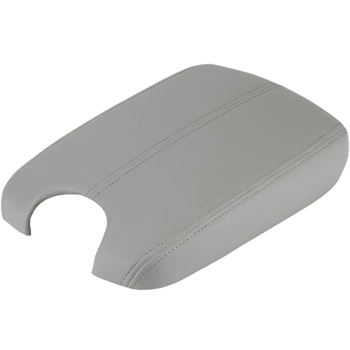 Compatible with Center Console Lid Armrest Honda Accord Replacement Cover 2008 2009 2010 2011 2012 Center Console Cover (Grey(Center)) - color: Grey(Center)