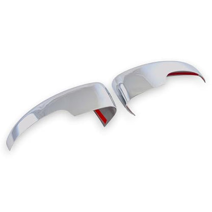 Trim Illusion MC337 Chrome Side Mirror Cover Caps | Overlay Trim | Fits Ford EcoSport 2018–2022 - color: Chrome