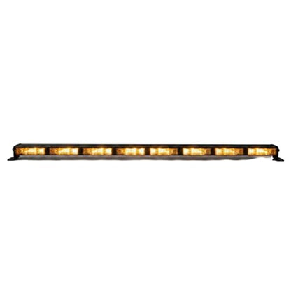 Strobes N' More E68 Amber LED Warning Light - 21 Flash Patterns Construction Strobe - Waterproof Work Zone Safety Light - Professional Grade Commercial Warning System - color: Amber