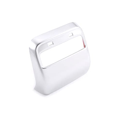 Rear Air Outlet Vent Trim Cover,Rear Air Condition Vent Cover Trim,Rear Center Console Air Vent A/C Cover Trim for Tesla Model 3 & Model Y 2017-2021 (Chrome) - color: Chrome