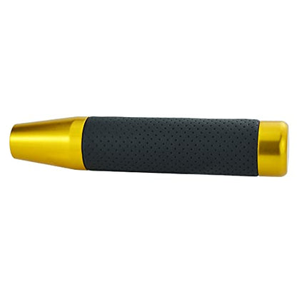 Abfer Tall Shift Knob Car Long Shifting Head Replace Weighted Gear Stick Shifter Knob Extension Fit Most Manual Automatic Transmission Vehicle, Gold - color: Gold-1