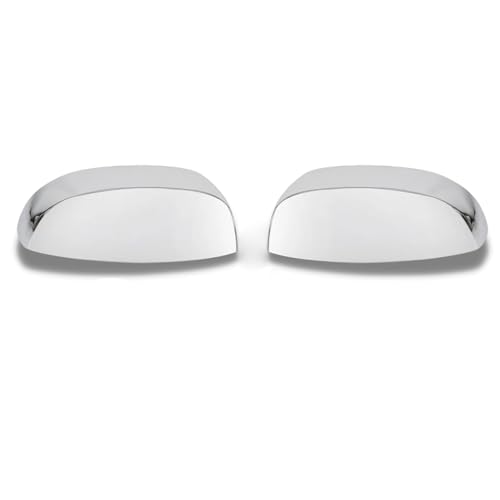 AtticZone Side Mirror Caps Covers Compatible with GMC Sierra Yukon, Chevrolet Silverado Suburban 1500 2500 3500 HD Avalanche Tahoe 2007-2013, Glossy Chrome - color: Glossy Chrome