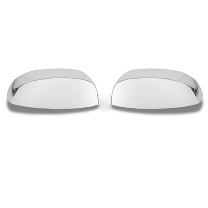 AtticZone Side Mirror Caps Covers Compatible with GMC Sierra Yukon, Chevrolet Silverado Suburban 1500 2500 3500 HD Avalanche Tahoe 2007-2013, Glossy Chrome - color: Glossy Chrome