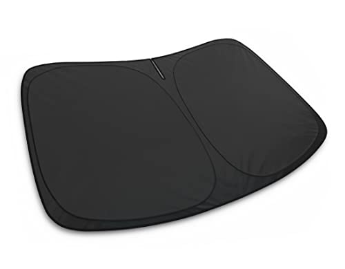 Autotech Park Foldable Sunshade Compatible with 2022-2025 Rivian R1S and R1T, UV Reflective and Easy Storage, Custom-fit Car Windshield Sun Shade