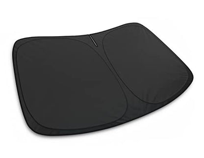 Autotech Park Foldable Sunshade Compatible with 2022-2025 Rivian R1S and R1T, UV Reflective and Easy Storage, Custom-fit Car Windshield Sun Shade