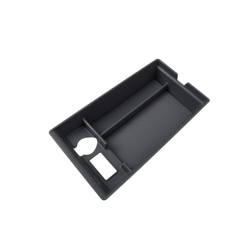 Compatible with Lexus ES ES250, ES300, ES300h, ES350H, 2022, 2023, 2024, interior armrest storage box, bracket tray, center console organizer, in car supplies - color: 2022-2024ES Box black
