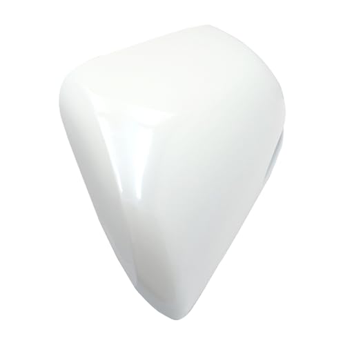 Left Driver Side Replacement Mirror Cover Compatible with 2017-2022 Honda CR-V CRV,2016-2022 Honda HRV HR-V Exterior Door Side Rearview Mirror Cap Cover With Turn Signal Light Pearl （White） - size: Left White