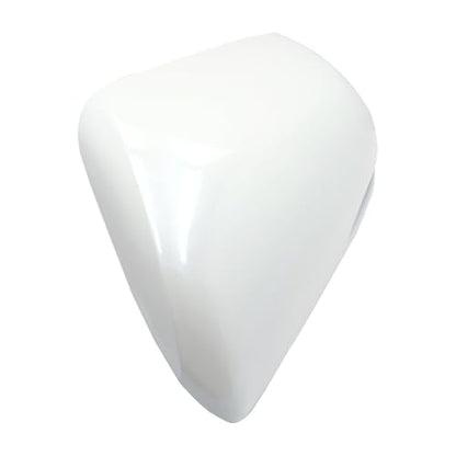 Left Driver Side Replacement Mirror Cover Compatible with 2017-2022 Honda CR-V CRV,2016-2022 Honda HRV HR-V Exterior Door Side Rearview Mirror Cap Cover With Turn Signal Light Pearl （White） - size: Left White