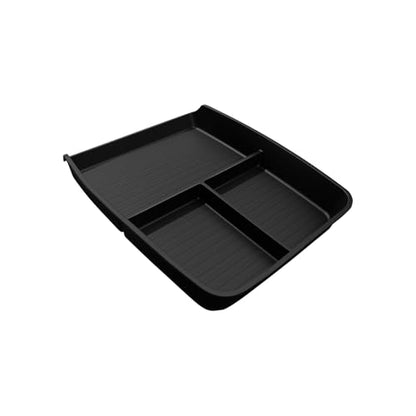 Muslogy Lower Center Console Organizer Compatible with 2026 Hyundai Palisade Accessories TPE Material Storage Box Armrest Console Insert Tray for Palisade SE, SEL, XRT, Limited, Calligraphy - size: 26+ Palisade Lower Console Organizer