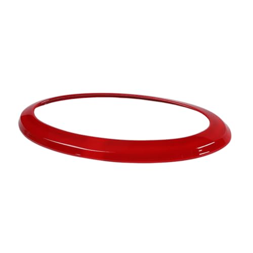 Car Front Grille Nameplate Emblem Trim for Ford F150 F-150 2021-2025 Grill Logo Ring Decoration Cover Exterior Accessories, Red Without Camera Hole - color: Red, size: WITHOUT Camera Hole