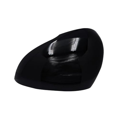 Left Driver Side Replacement Mirror Cover Compatible with Kia K5 Optima 2021 2022 2023 2024 2025 2026 Exterior Door Side Rearview Mirror Cap Cover With Turn Signal Light (Glossy Black) - size: Left Black