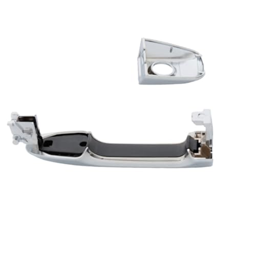 For Toyota Camry 2012-2021 Exterior Door Handle Driver Side | Front | All Chrome | With Cover | With Keyhole | Made Of Plastic | Replacement For SU00301592-PFM