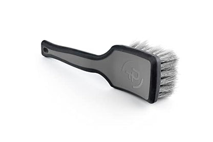 Detail Factory - ProGrip Tire Brush - Ergonomic ProGrip Handle, Stiff Synthetic Bristles, Ergonomic Design, Clean Your Tires with Ease - Grey - color: Gray, size: Standard