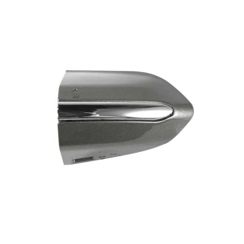 Car Front Left Exterior Door Handle Lock Cover fits for Ford Fusion 2013 2014 2015 2016 2017 2018 2019 2020 DS7Z 54218A15-DC Door Handle Lock Bezel Cover Cap Phantom Grey with Bright Stripes - color: Phantom Grey, size: With electroplating