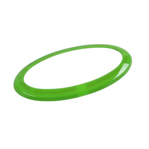 Car Front Grille Nameplate Emblem Trim for Ford F150 F-150 2021-2025 Grill Logo Ring Decoration Cover Exterior Accessories, Light Green Without Camera Hole - color: Light Green, size: WITHOUT Camera Hole