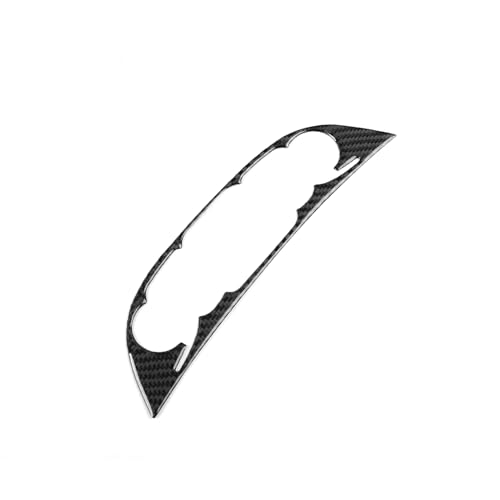 Black Carbon Fiber Compatible with Chevy/Chevrolet Malibu 2016-2025 2017 2018 2019 2020 2021 2022 2023 2024 Accessories Car Central Control A/C Air Switch Knob Cover Interior Trim Decal C - color: Ac Control Buttons -C