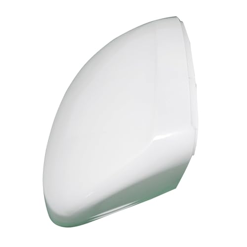 GXARTS White Right Passenger Rear View Mirror Cover Replace Compatible with Volkswagen Tiguan 2018-2022 Car Door Rearview Mirror Cover Cap Housing Protective Cover For Exterior Mirrors Trim Cap