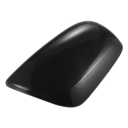 X AUTOHAUX Right Side Car Side Door Wing Mirror Cover Rear View Mirror Cap for Toyota Yaris 2008-2013 Gloss Black