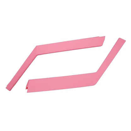 Barong for Tesla Cybertruck Accessoriess Interior Stickers Car Front Row Central Control Sides Cover Trim Frame Decal Pink - color: Front Row Central Control Sides Cover