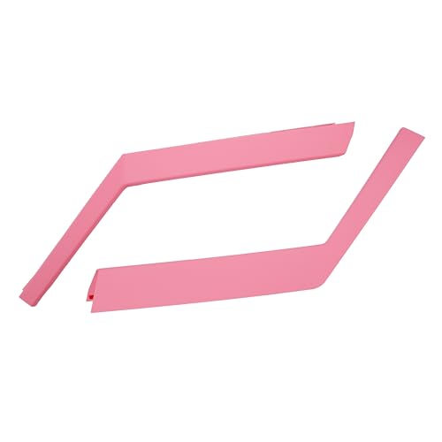 Barong for Tesla Cybertruck Accessoriess Interior Stickers Car Front Row Central Control Sides Cover Trim Frame Decal Pink - color: Front Row Central Control Sides Cover