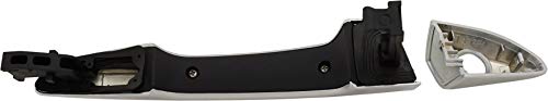 Garage-Pro Exterior Door Handle Compatible with Hyundai Sonata 2015-2019 Chrome With Key Hole Front, Driver Side
